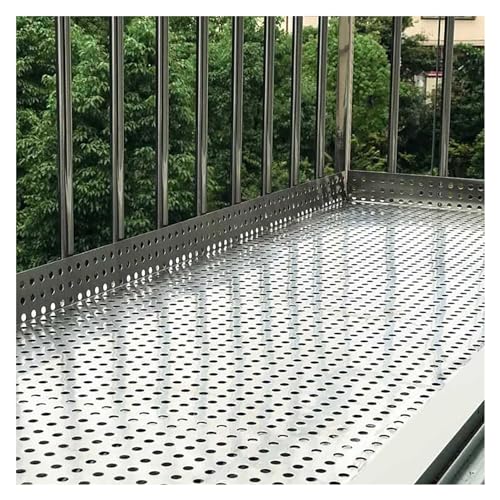 Hoja perforada de acero inoxidable, panel de malla para ventanas a prueba de fugas y aplicaciones industriales