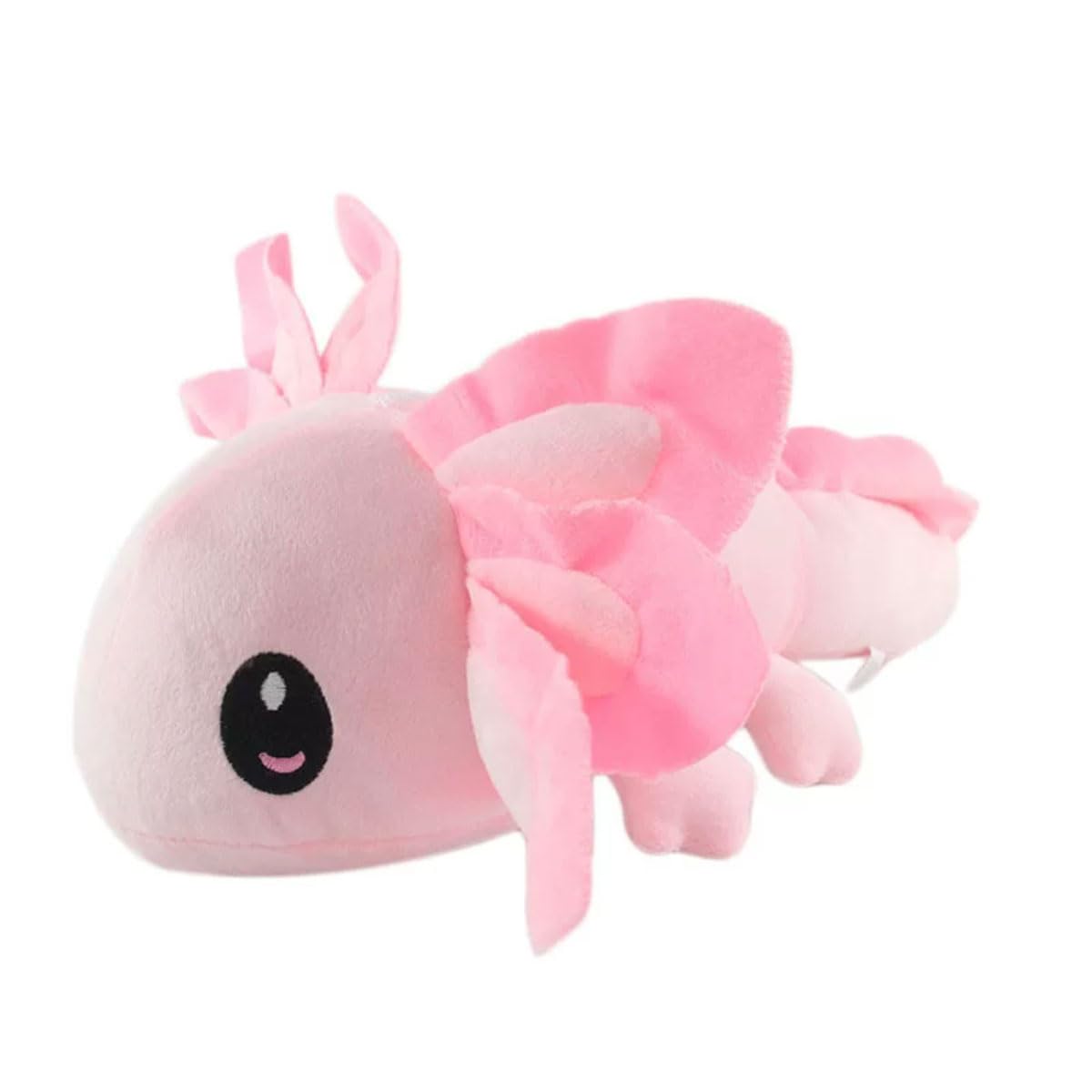 yuanpulalalaAxolotl Plush Hexagonal Dinosaur Plush Doll Cute Doll (13.7inch Pink Axolotl)