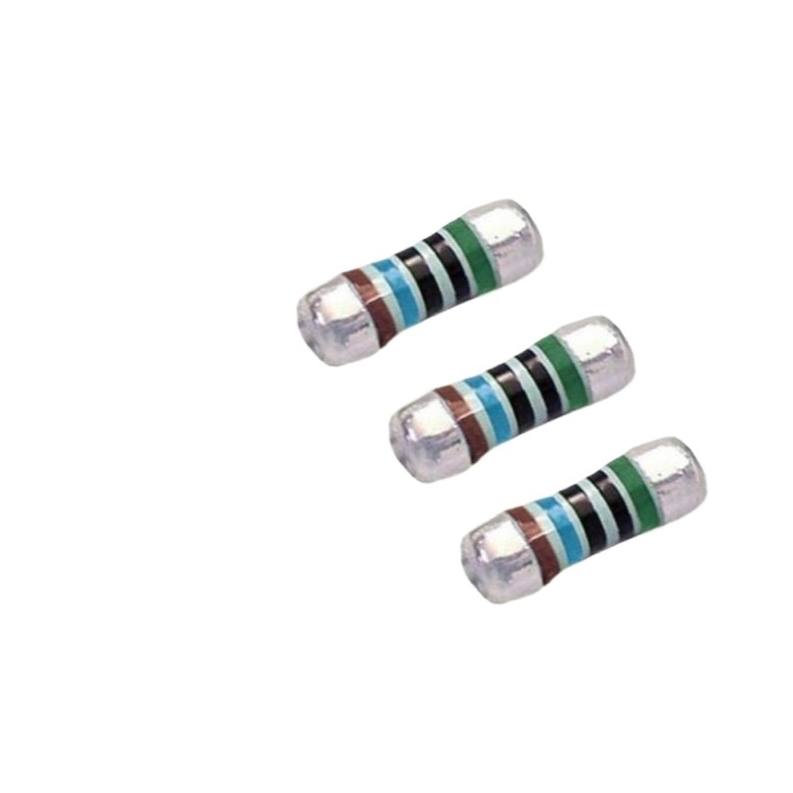 Résistance film métallique cylindrique SMD 0204 1R 10M tension 350V pour carte électronique