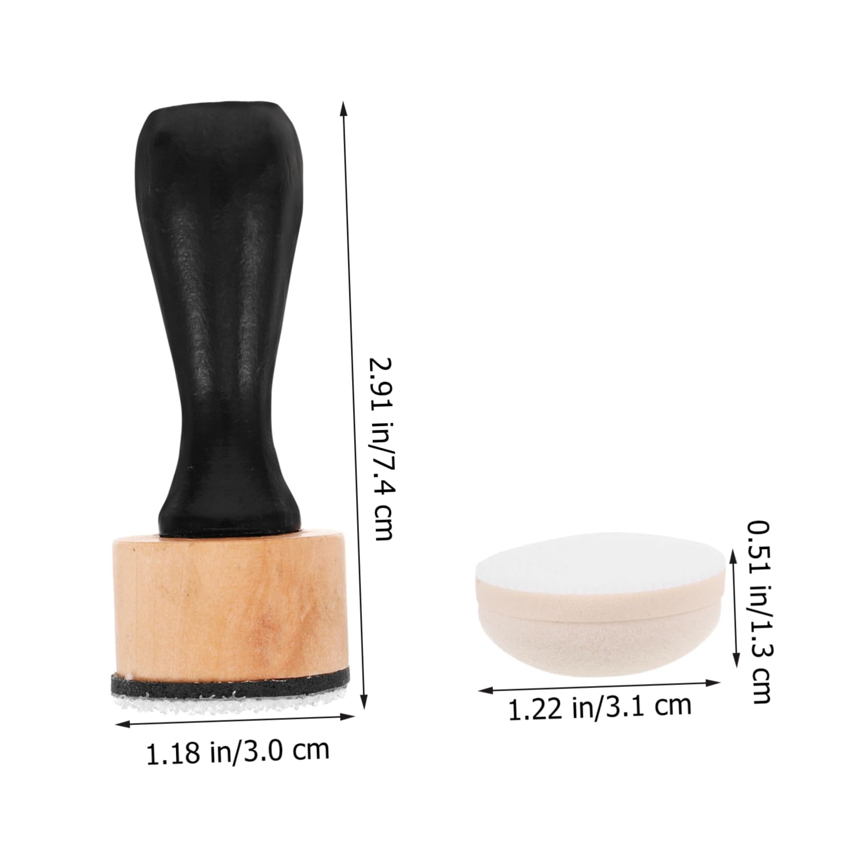 DOITOOL 5 Sätze Sponge Stamper für Malerei Schwämme Vielseitige DIY Bastelwerkzeuge Langlebig und Leicht für Projekte und Familienaktivitäten