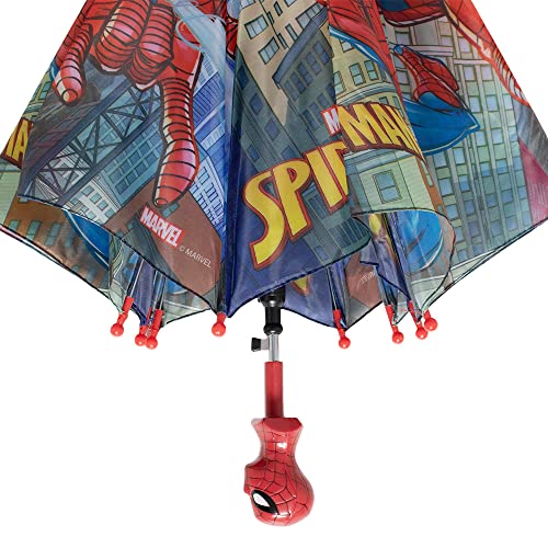 Guarda-Chuva Automático Infantil de 4 a 12 anos, Homem Aranha