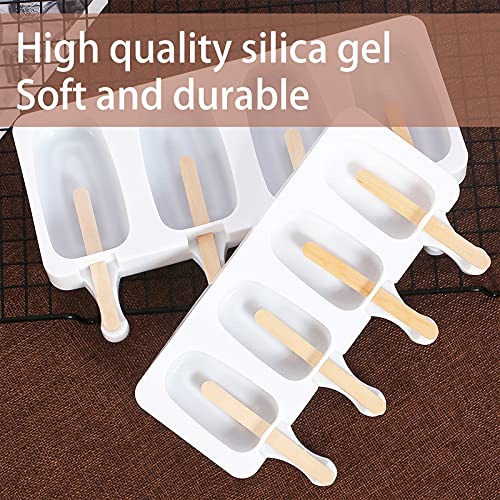 Yisscen Stampi per Gelato, 2 Stampi per Gelato a 4...