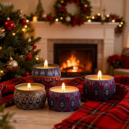 Long-Burning Soy Wax Candle Set