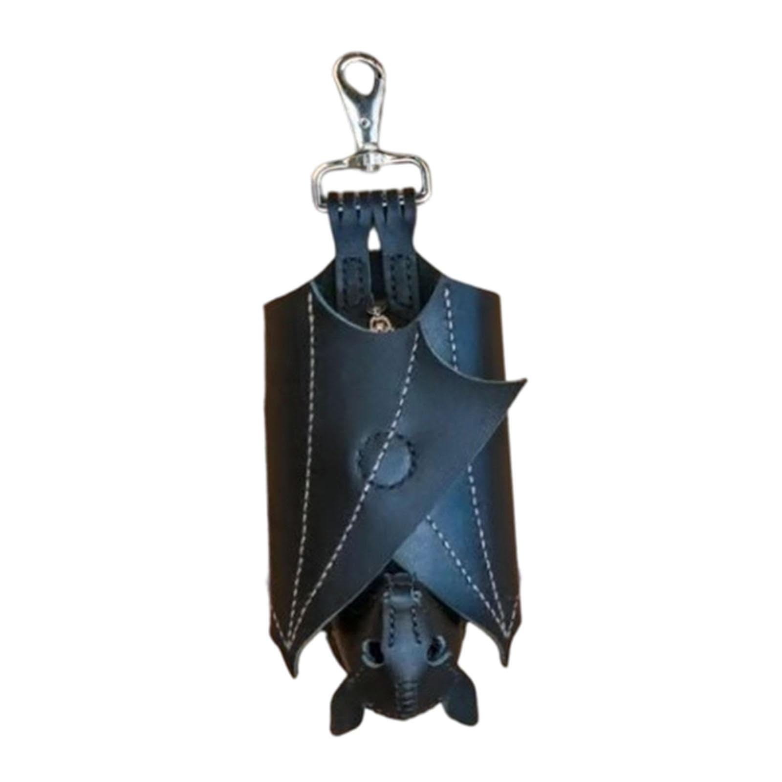 PU Leather Bat Purse with Zipper Car Key Case Unique Keys Cover Keychain |Clothing Shoes & Accessories | Womens Accessories | Wallets-image-32