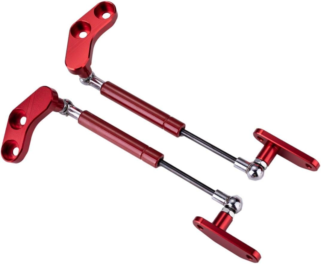 Door Opener Kits Door Shocks Struts Compatible with Can-Am Maverick X3 and X3 Max Front and Rear Doors 2017-2023,Red