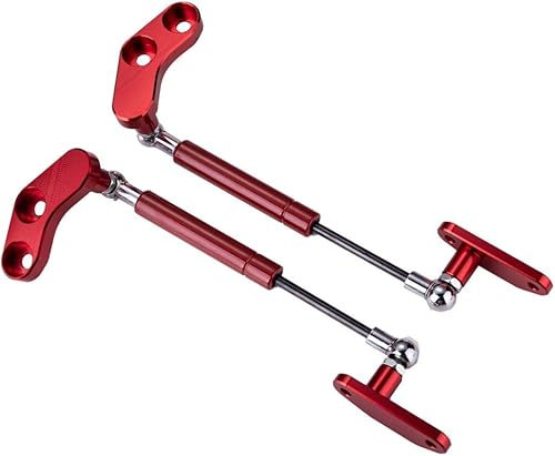 Miniatura 2 de Kits de abridor de puerta amortiguadores de puerta compatibles con Can-Am Maverick X3 y X3 Max puertas delanteras y traseras 2017-2023, rojo