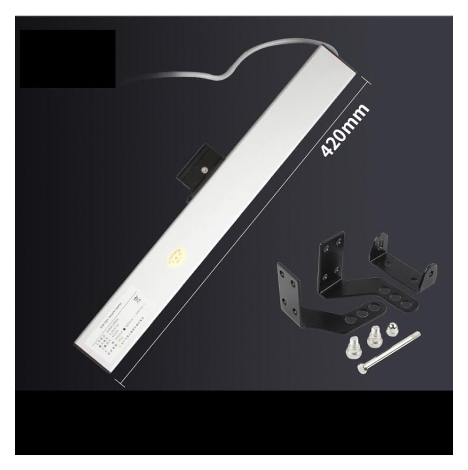 Schiebetorantrieb, Smart Home Office 24 VDC elektrischer automatischer Kettenantrieb for Fensterladenöffner mit Hublänge 200 mm, 300 mm, 400 mm(300mm)