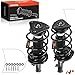 A-Premium Front Complete Struts Compatible with Mazda 3 2004-2013 - 2x Replacement Suspension Shock Absorber with Coil Spring Assembly