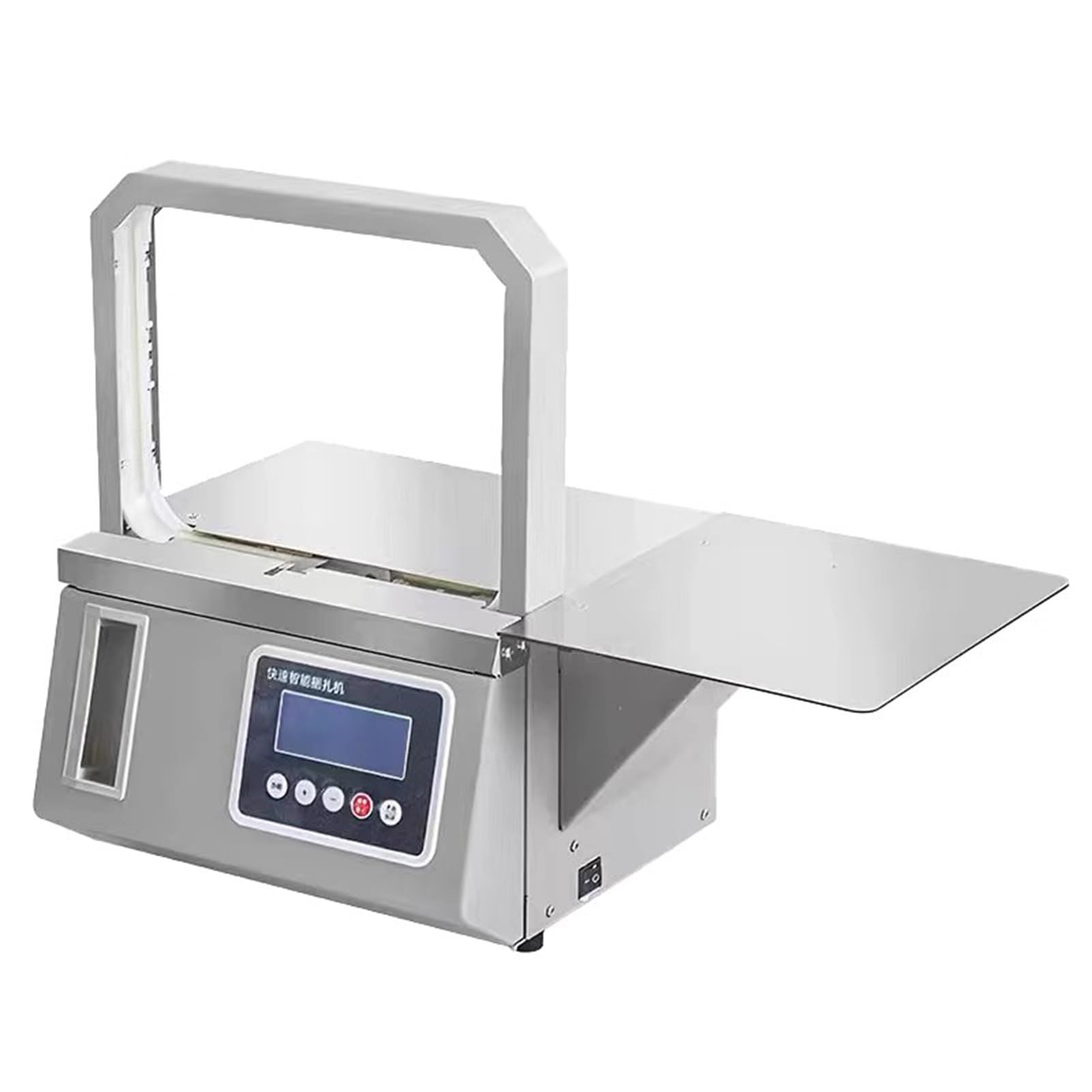 Automatische Umreifungsmaschine, Bindewerkzeug, Verpackung, halbautomatische Bündelmaschine, kleine Gemüse-Verpackungsmaschine für den täglichen Bedarf und Banknoten