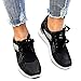 Sunnyuk Schuhe Damen Sneaker Weiß Atmungsaktiv Laufschuhe Outdoor Sportschuhe Joggingschuhe Schnürsenkel Freizeitschuhe Sport Freizeit Sneaker Fitness Straßenlaufschuhe Sommer Fitness Schuhe
