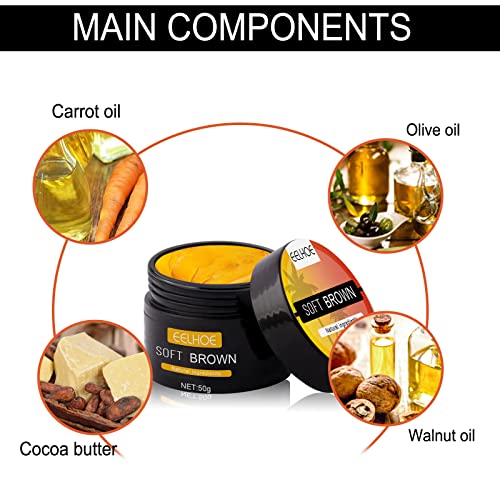 Brown Tanning Gel - 50 Gram Tanning Accelerator Cream, Intensive Tanning Luxe Gel, Tan Accelerator For Outdoor Sun, Dark Tanning Gel Achieve A Natural Tan Skin (2Pcs) #TOP6