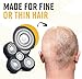Replacement Shaver Head, Universal Rotary Wet & Dry 5-Blade Head for Coarse Hair, Skull, Face, Body, Arms, Legs, Back, Chest, 1 Unit, The Cut Buddy