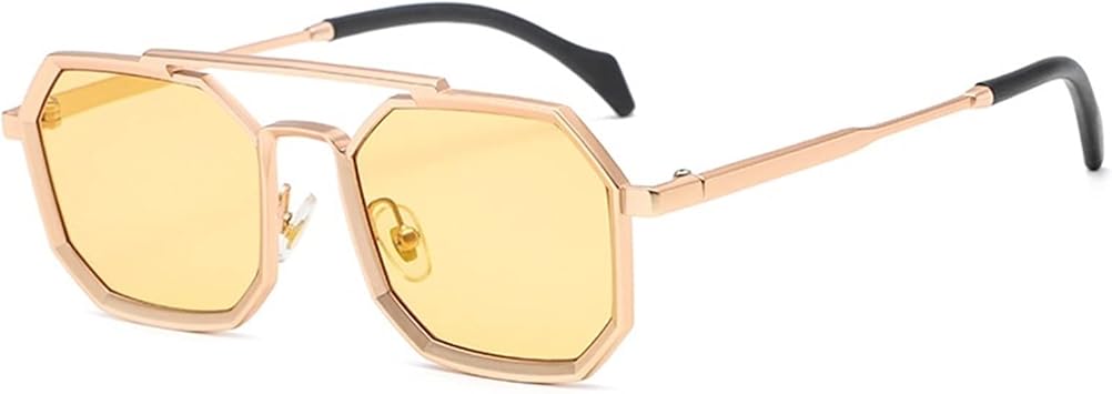 GAOXIN Punk Men and Women Large Frame Sunglasses Outdoor Vacation Sun Glasses Color E, Size Medium