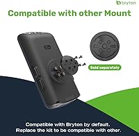 Vista 6 de Bryton Rider S810 3.5 pulgadas pantalla táctil GPS para bicicleta/computadora de ciclismo, batería de 50 horas, mapas y navegación fuera de línea