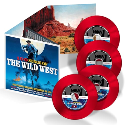 100 Songs Of The Wild West Collection, Various Artists, 4-Disc Se...