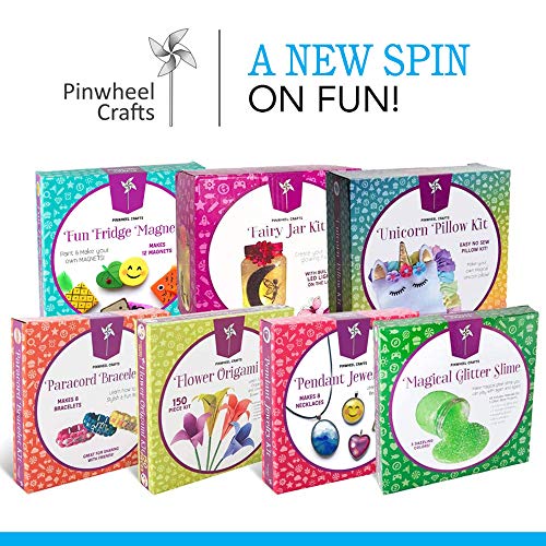 Pinwheel Crafts Light Up Tracing Pad for Kids, Provides Ultra Bright LED Light Box for Tracing and Easy Light Pad Tracing, Includes 10 Fun Tracing Light Box Designs, 12 Colored Pencils