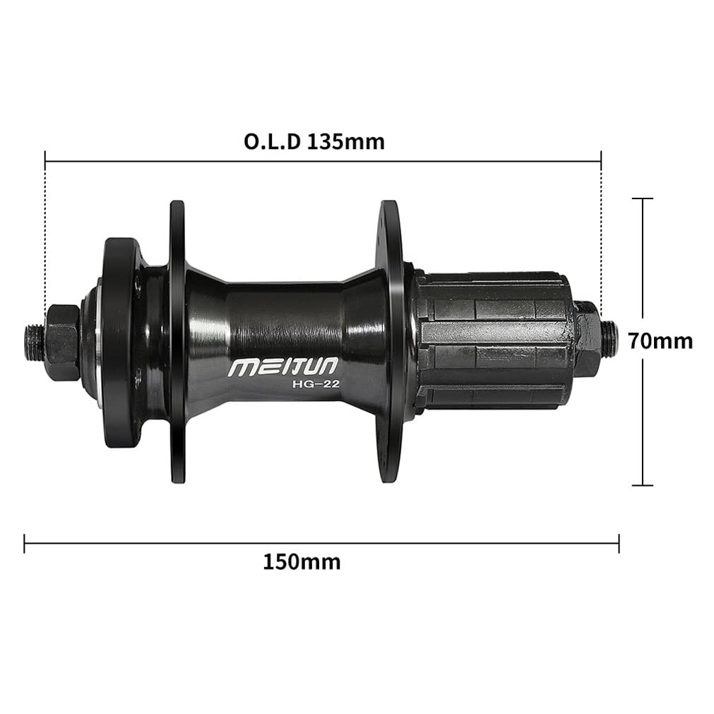 Amazon.com: HIMALO 32 Hole Bike Bike Disc Brake Hubs Ultralight