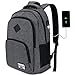 Produktbild YAMTION 17.3 Zoll Laptop Rucksack Rucksack Schule Schulrazen Uni Schulrucksack Arbeit Rucksack (B6-Dunkelgrau, 17.3 Zoll)