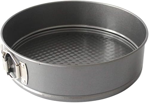 Forart Molde para tartas Springform molde antiadherente a prueba de fugas redondo con parte inferior extraíble, herramientas de horneado para el