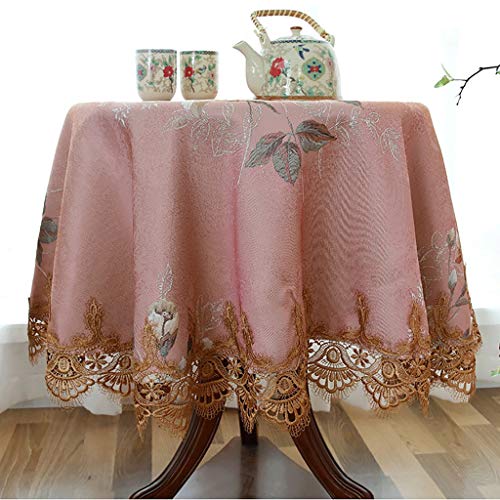 LQQ Tablecloth Eleganckie i luksusowe obrusy na stół, do domu, na zewnątrz, pościel z bawełny, pyłoszczelna, dekoracja stołu, 3 kolory