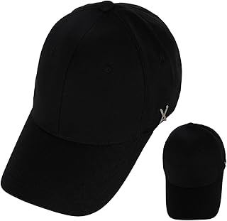 バザール キャップ VARZAR メンズ レディース STUD LOGO OVER FIT BALL CAP スタッド ロゴ オーバーフィット ボールキャップ BLACK ブラック varzar563/4 varzar496/7 ACC [並行輸入品] (BLACK)