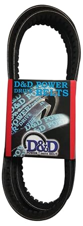 D&D PowerDrive 3L320 V-Belt - Rubber, 3/8 X 32 Inch Outside Circumference