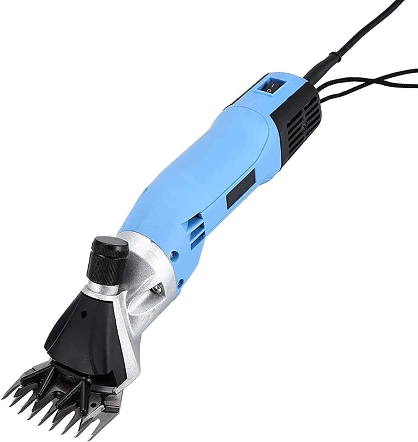 900W Electric s Supplies Clipper Sheep Goats Alpaca Shears Horse Clippers with Box (9 Tooth Straight Blade)