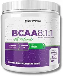 Bcaa 8:1:1-204g Limão - NewNutriton