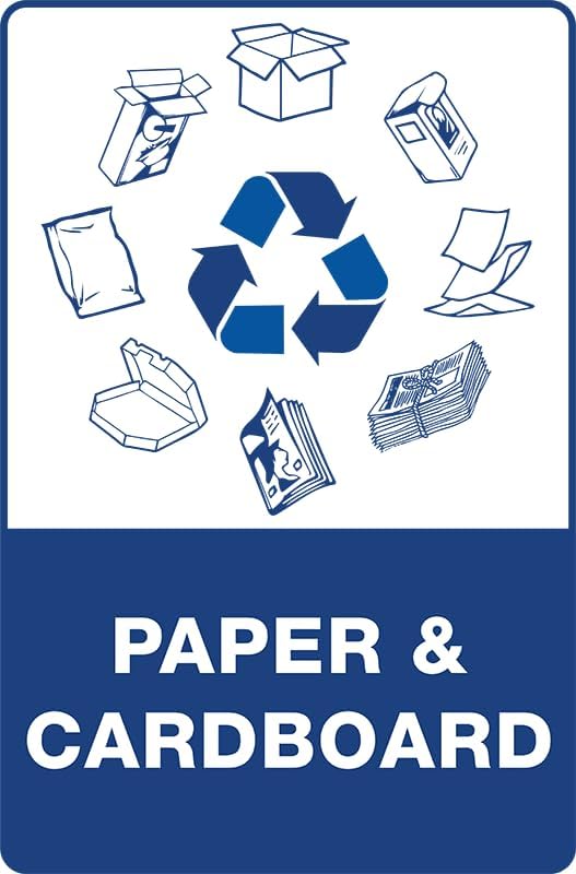 Amazon.com: Paper & Cardboard Metal Sign 12 x 16 Inch – Suitable for ...
