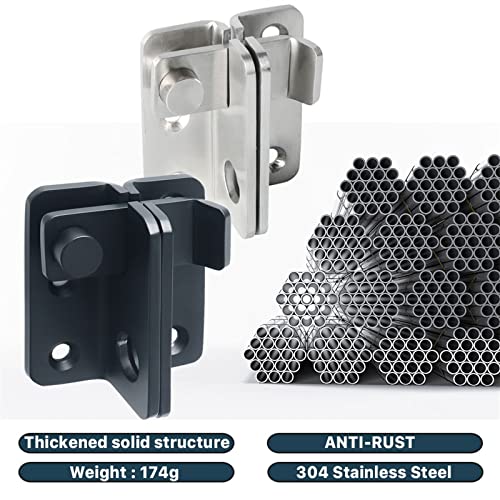 Serrure placard tiroir noire pour bloquer l'ouverture intempestive