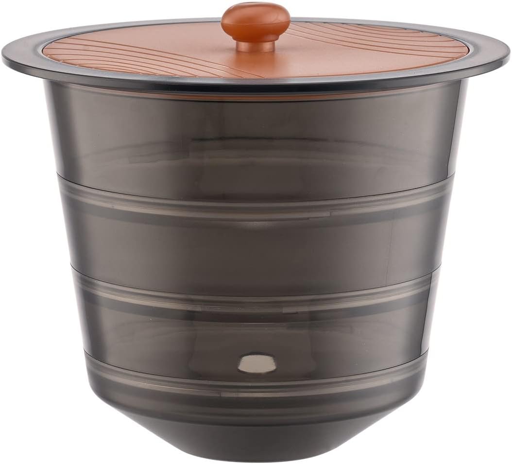 Coffee Capsules Storage Basket,Counter Coffee Caps Coffee Pods Storage Box Coffee Capsules Storage Holder Compatible With Coffee Pods And Capsules Storage Containers With Lid