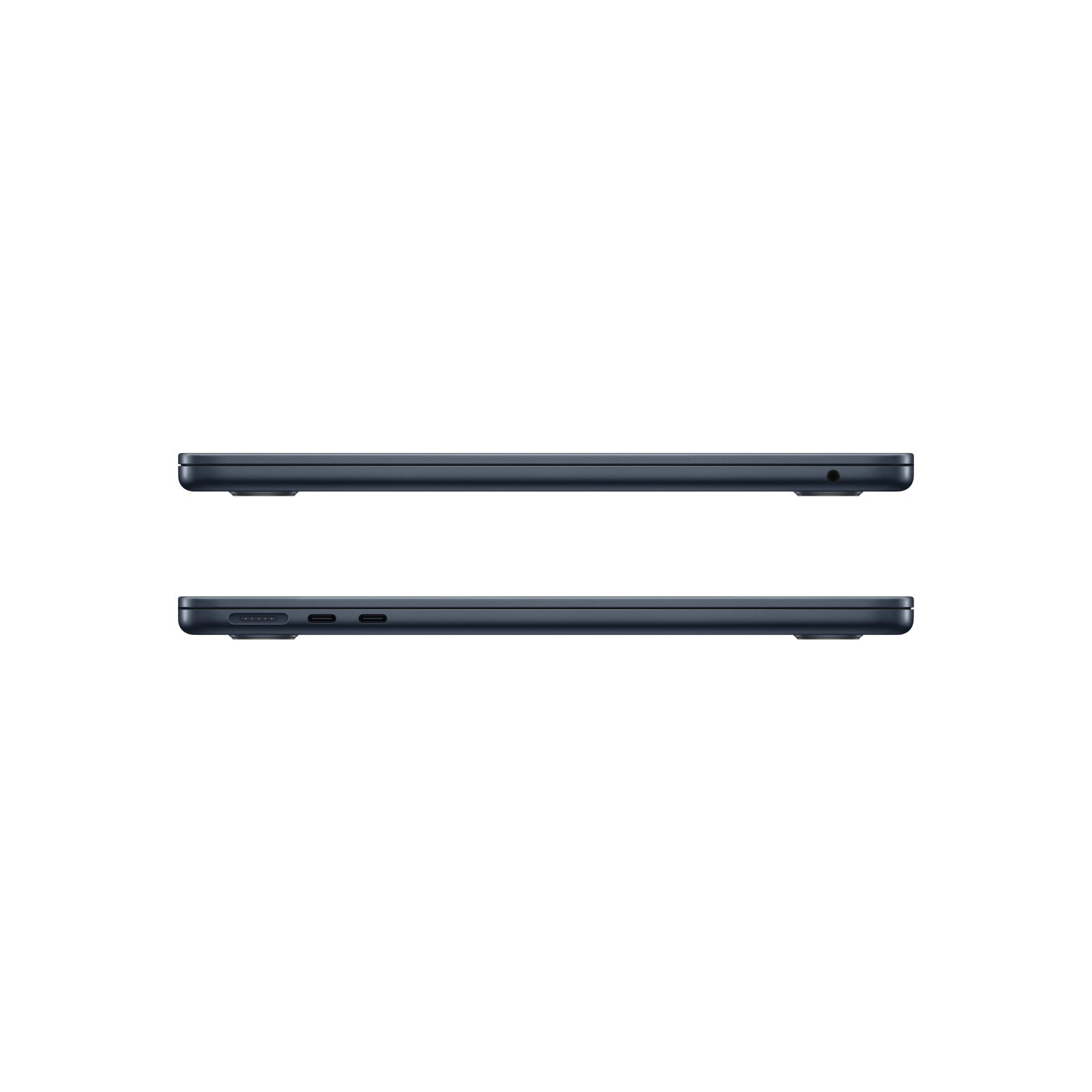 Apple MacBook Air 2022, M2 Chip Avec 8CPU & 8GPU (13-pouce, 16GO de RAM, 1TO de mémoire SSD) (AZERTY Français) Minuit (Reconditionné)