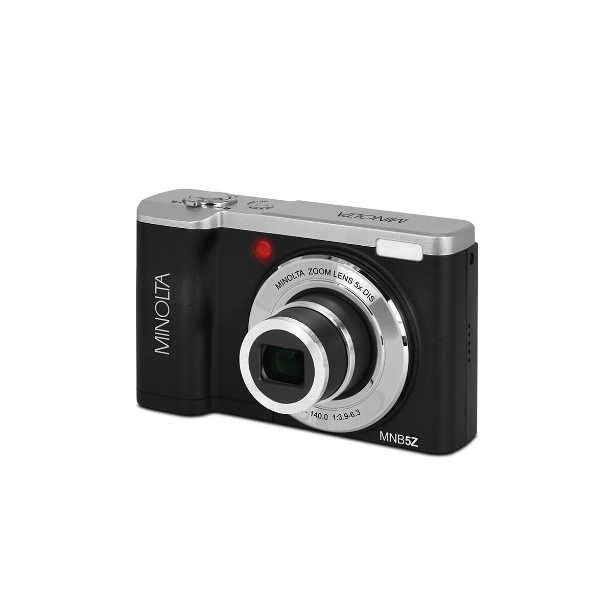 Minolta MNB5Z 56MP 5K Ultra HD 2.8' LCD Screen Digital Camera, Black