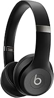 Beats Solo 4 Wireless On-Ear Headphones: 50-Hour Battery, Spatial Audio, Ultra-Lightweight Comfort - Matte Black