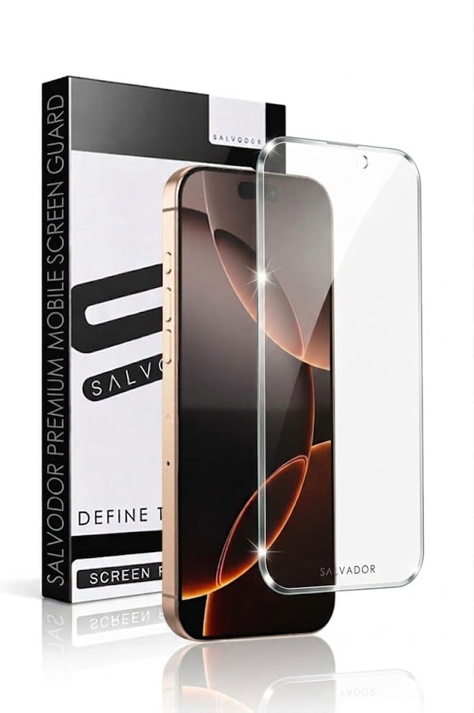 Borderless Tempered Glass for iPhone 16 Pro | HD Clear Screen Protector | Full Coverage, 9H Hardness, Bubble Free, Case Friendly-image-23