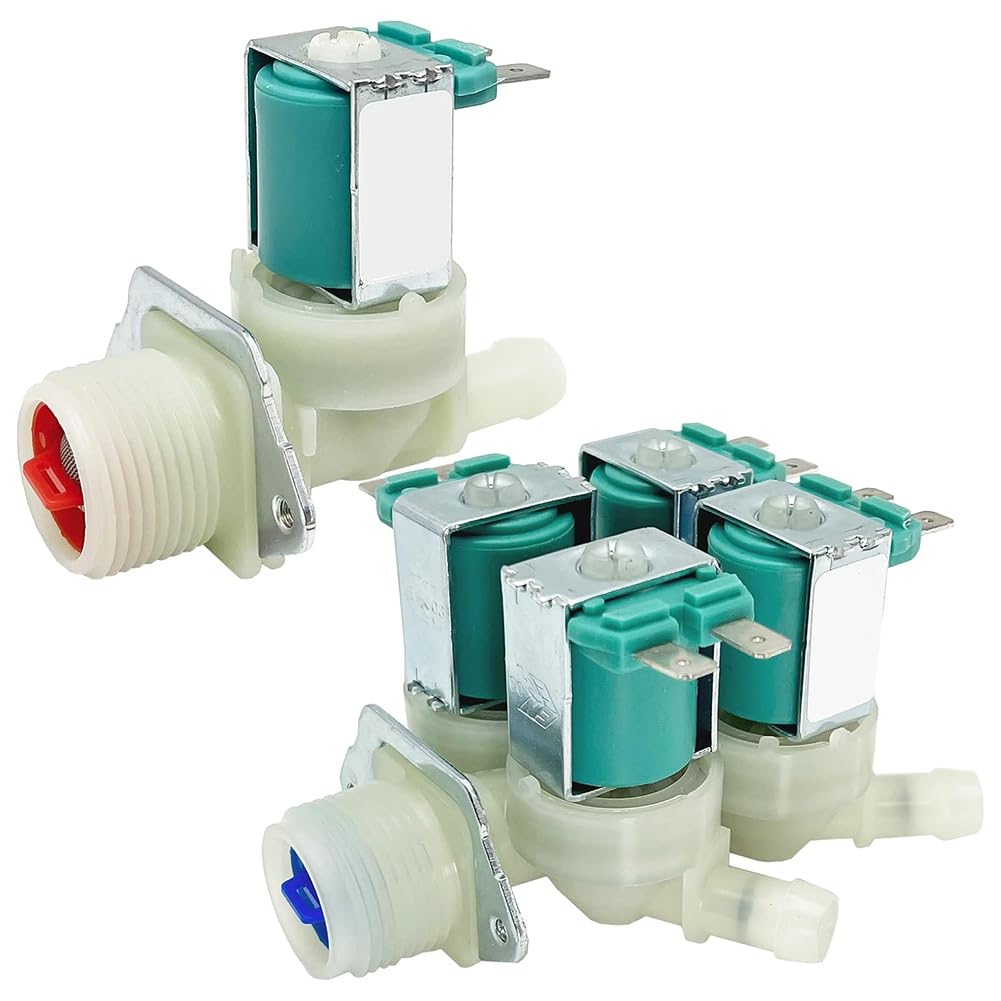 Aundhegrtt For DC62-00214M for DC62-30314K Washer Replacement Water Inlet Valve Set for Cold& Hot Water