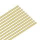 M METERXITY 10 Stück Messingstange, 1,5mmx300mm H59 Massivmessing Rundstangen für Messergriffstifte Messermachenzubehör/Wellenstifte Handwerk/Modell DIY, Drehbanknietdübel Rohrstock