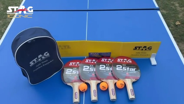 Buy Stag Iconic 2 Star Anywhere-Everywhere Playing Table Tennis