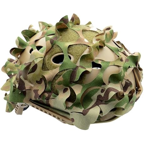 Breathable Tactical Camo Helmet Net