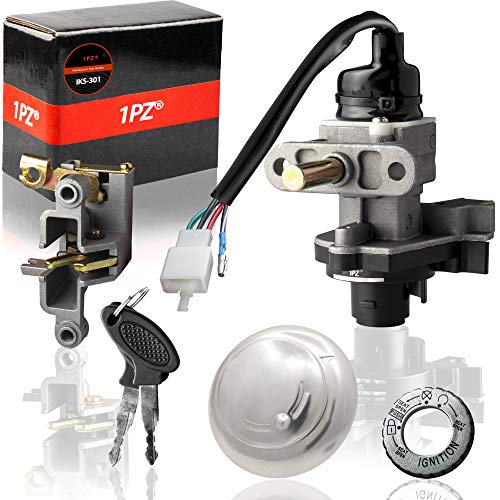 1PZ IKS-301 Ignition Switch Key Set for 50cc 150cc Moped Scooter Retro Schwinn
