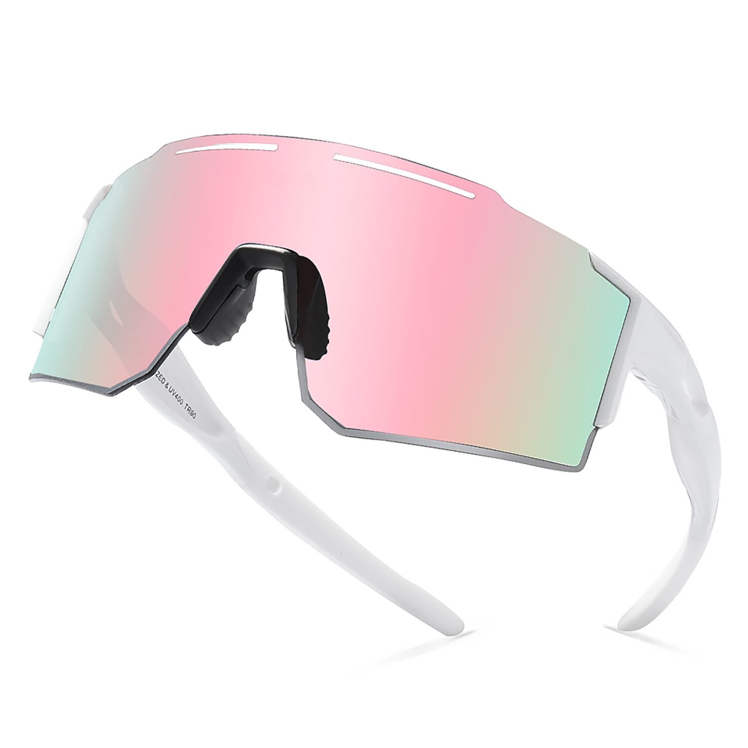 Sportbrille-Sonnenbrille Herren-Damen-Fahrradbrille-Sunglasses men-Polarisiert-Schnelle Brille,UV400-Schutz, Leichter, langlebiger TR90-Rahmen, Hartschalen-Etui