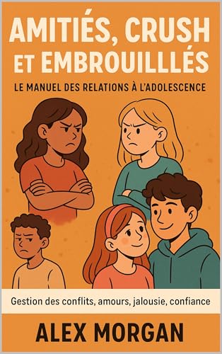 Amitiés, Crush et Embrouilles : Le Manuel des Relations à l’Adolescence (Parentalité et adolescence)