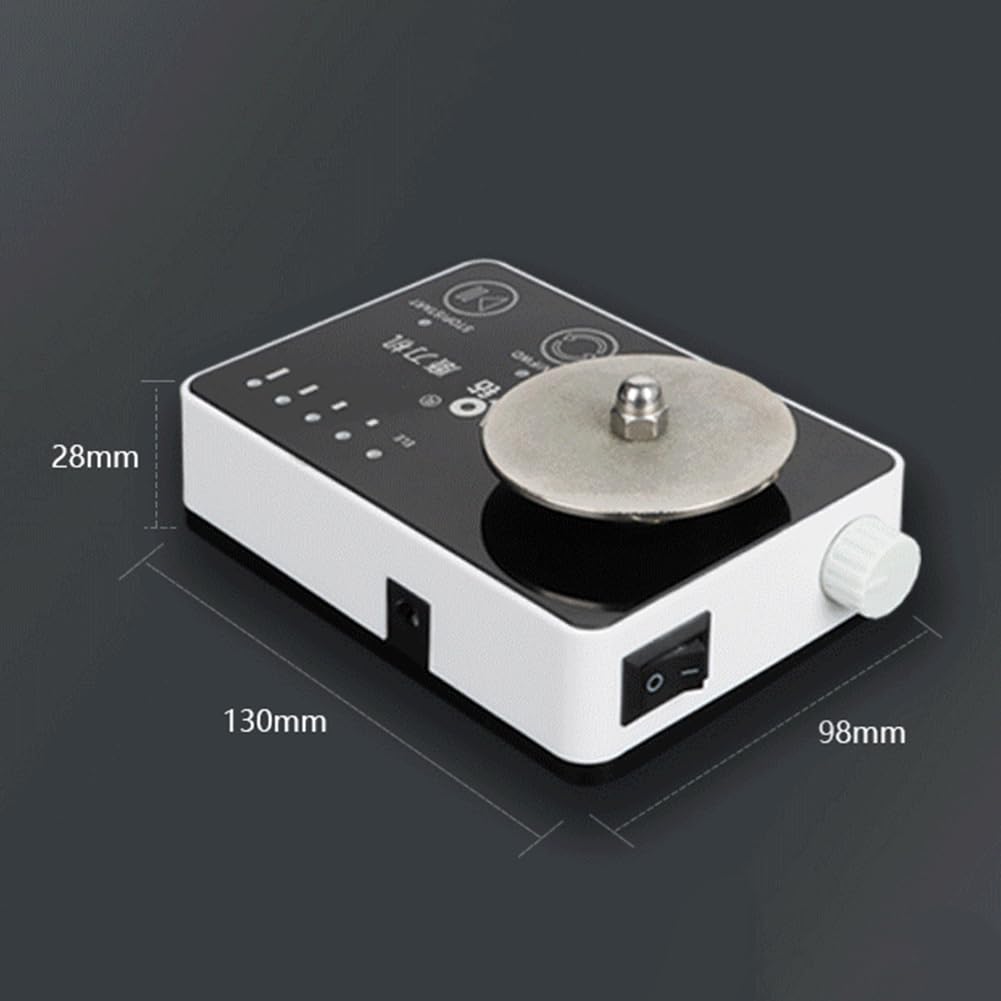 Affilacoltelli Elettrico, Affilatrice Multifunzione da 40 W con Piastra diamantata, Affilalame Portatile Wireless con Regolazione dello Sterzo e Potenza della visibilità
