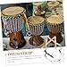 BESPORTBLE Adjustable Djembe Strap African Drum Sling for Comfortable Performance Ergonomic Shoulder Belt Soft and Skin Friendly Design