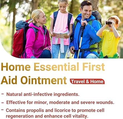 iShanCare® ungüento para el cuidado de heridas - abrasiones, úlceras por presión, heridas en piernas y pies, ungüento cicatrizante natural, cicatrización 3 veces más rápida para quemaduras, úlceras, c