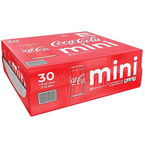 Image of Coca-Cola Mini-Cans, 7.5 fl oz (Pack of 24)