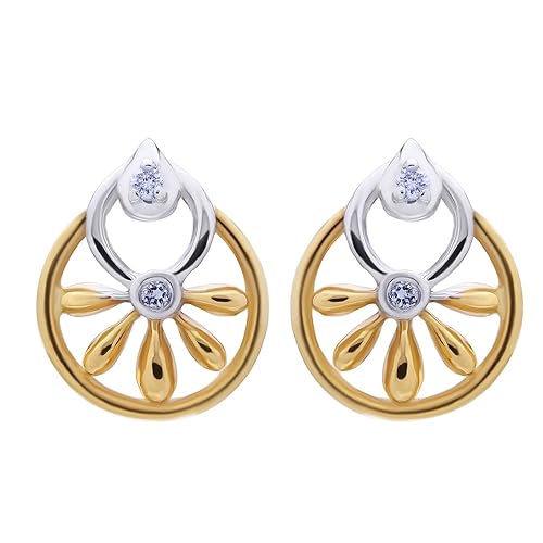18KT (750) Diamond Earring for Women-derd19026879