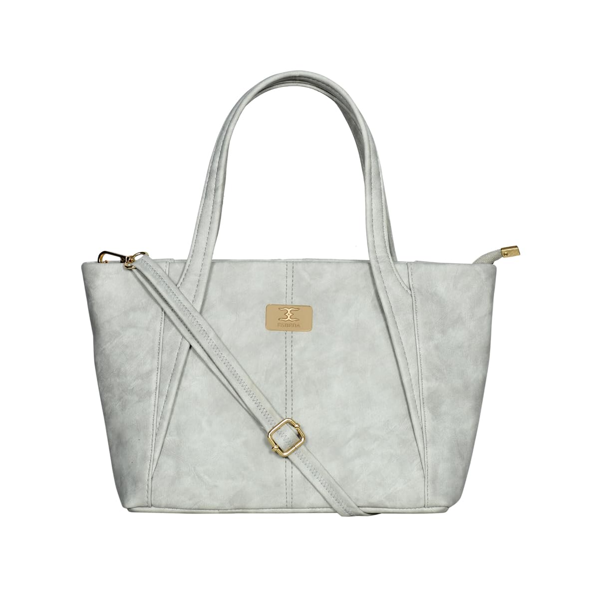 ESBEDA Grey Color Soft PU Material Handbag For Women (B0D86PCRL8) Amazon Price History, Amazon Price Tracker