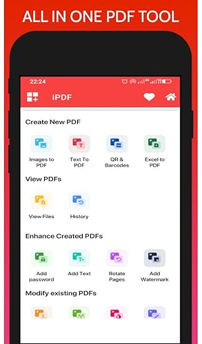 iPDF - PDF Reader & Converter to Image, Word, Excel, zip, Text, .. and more - PDF Editor - PDF merge