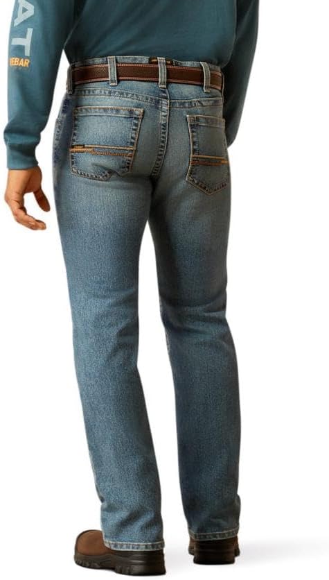 Ariat Mens Rebar M7 Slim Rail Straight Jean